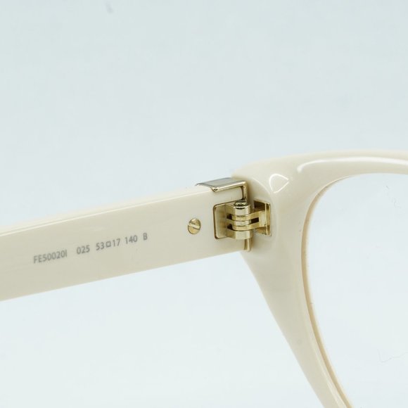FINAL PRICE NEW FENDI FE50020I 025 IVORY EYEGLASSES main image 4
